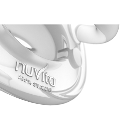 Nuvita orthodontic Orthosoft 0m+ white - lebebe-boutique - 6