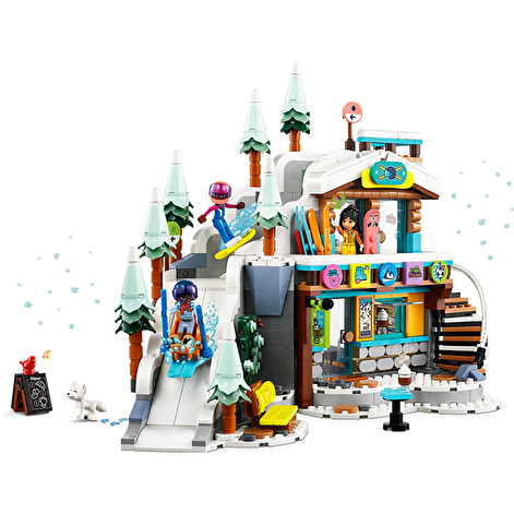 LEGO Конструктор Friends Святкова гірськолижна траса й кафе - lebebe-boutique - 9