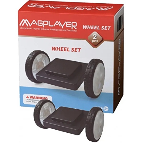 MagPlayer Конструктор Платформа на колесах 2 ел. (MPB-2) - lebebe-boutique - 2