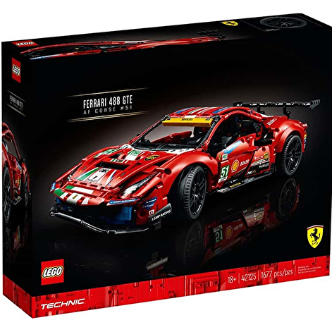 LEGO Конструктор Technic Ferrari 488 GTE "AF Corse # 51" 42125