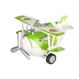 Літак металевий інерційний Same Toy Aircraft зі світлом і звуком (зелений)