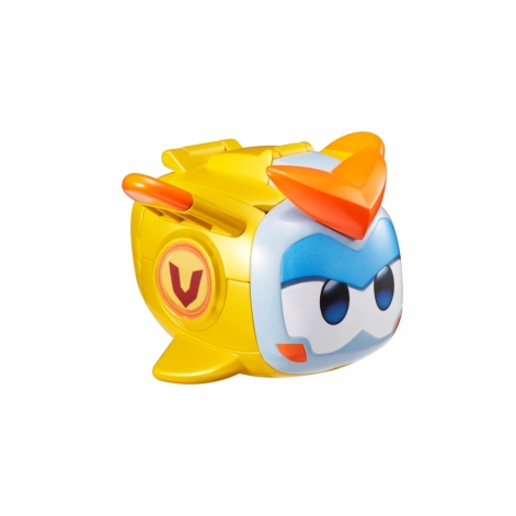 Super Wings Ігрова фігурка-трансформер Transforming Super Pet Золотий Хлопчик улюбленець (Golden Boy pet) - lebebe-boutique - 3