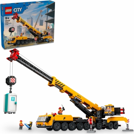 Конструктор LEGO City Жовтий пересувний будівельний кран - lebebe-boutique - 2