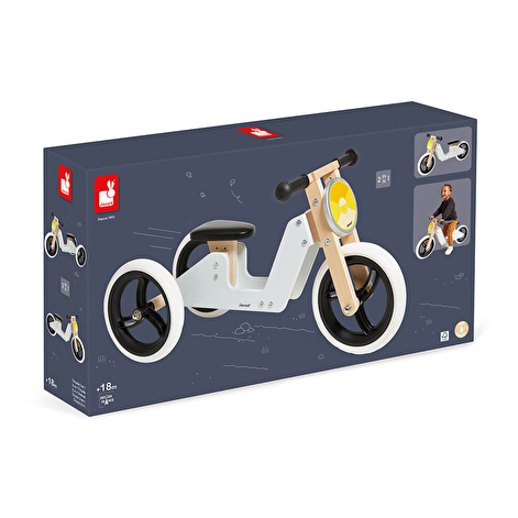 Janod Толокар Триколісний велосипед 2 в 1 - lebebe-boutique - 3
