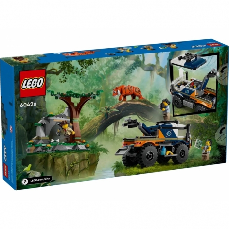 Конструктор LEGO City Позашляховик для дослідження джунглів - lebebe-boutique - 3