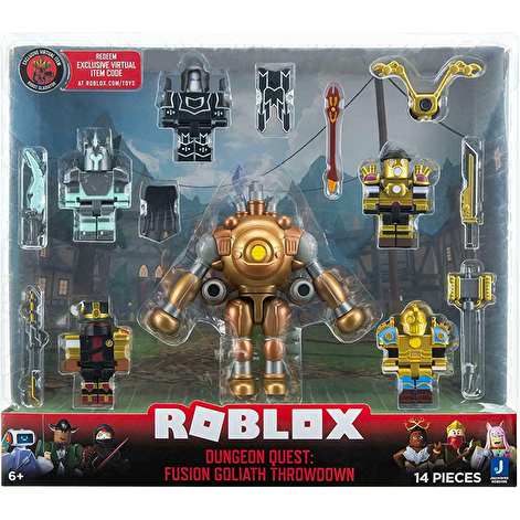 Roblox Ігровий набір Jazwares Environmental Set Dungeon Quest: Fusion Goliath Throwdown W10 - lebebe-boutique - 3