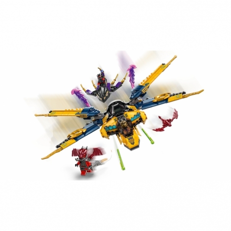 Конструктор LEGO Ninjago Суперштормовий реактивний літак Рас та Арін - lebebe-boutique - 5