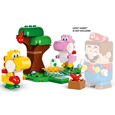 LEGO Конструктор Super Mario Прекрасний ліс Yoshi. Додатковий набір - lebebe-boutique - 4