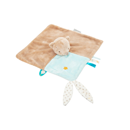Мягкая игрушка-кукла Doodoo мишка Базиль Nattou