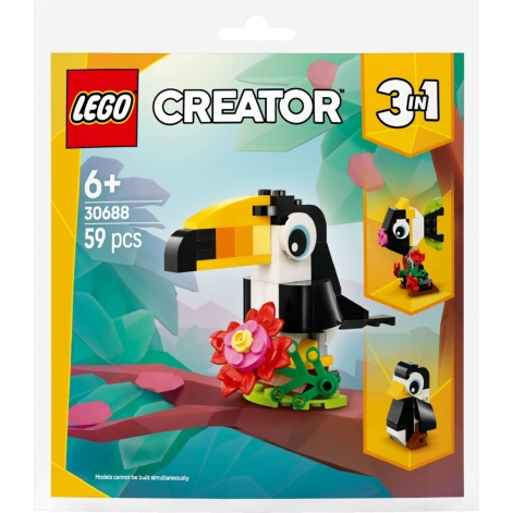 LEGO Конструктор Creator Тропічний тукан - lebebe-boutique - 4