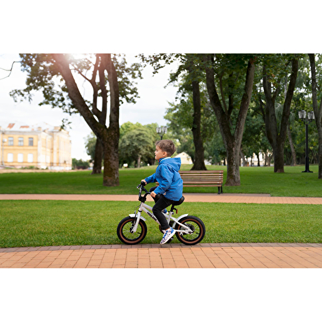 Miqilong Дитячий велосипед BS Сріблястий 12" - lebebe-boutique - 2