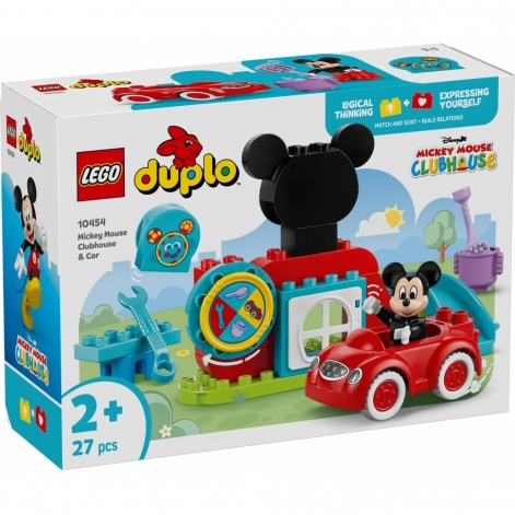 Конструктор LEGO DUPLO Disney Міккі Маус: Клубний будинок і автомобіль - lebebe-boutique - 2