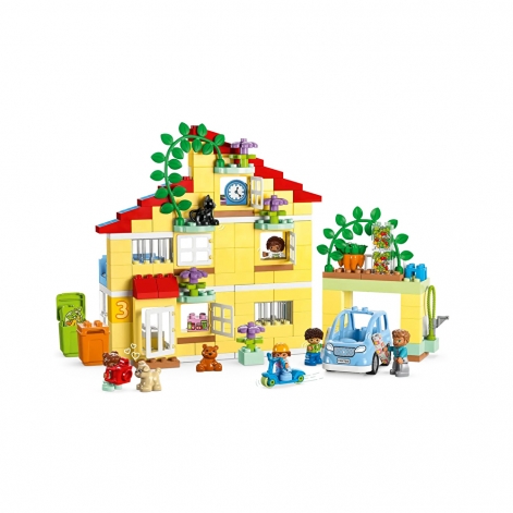 LEGO Конструктор DUPLO Town Сімейний будинок 3 в 1 - lebebe-boutique - 4