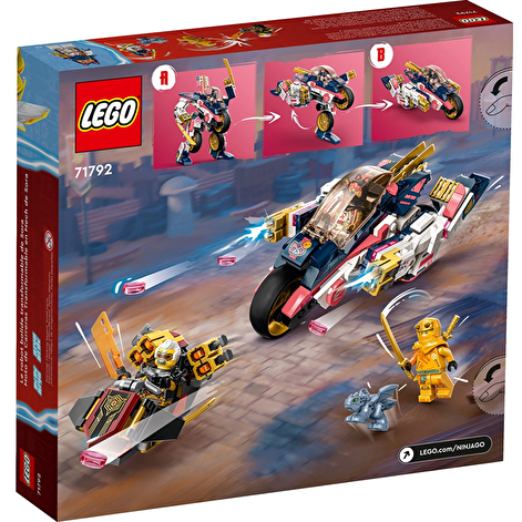 LEGO Конструктор Ninjago Перегоновий робобайк-трансформер Сори - lebebe-boutique - 10