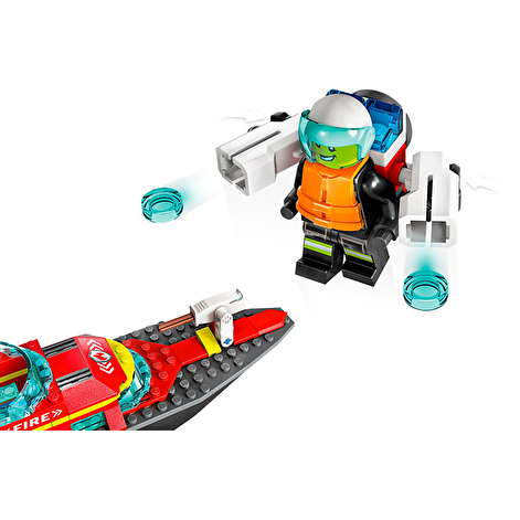 LEGO Конструктор City Човен пожежної бригади - lebebe-boutique - 8