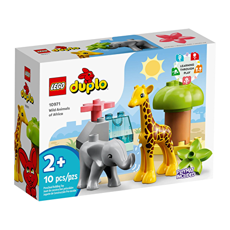 LEGO Конструктор DUPLO Town Дикі тварини Африки - lebebe-boutique - 4