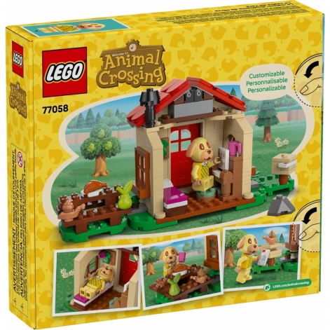 Конструктор LEGO Animal Crossing Затишний будинок Goldie - lebebe-boutique - 3