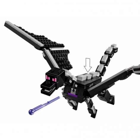 Конструктор LEGO Minecraft Дракон Енду і Корабель Краю - lebebe-boutique - 5