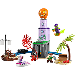 LEGO Конструктор Marvel Команда Павука на маяку Зеленого Гобліна