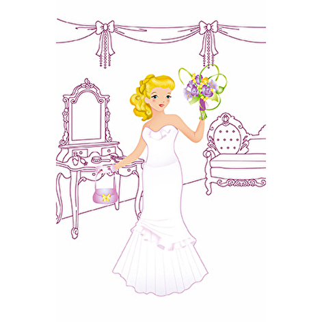  Паперові ляльки - Весільне вбрання - lebebe-boutique - 5