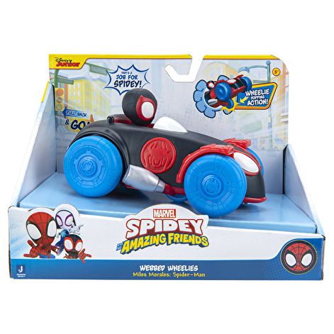 Spidey Машинка інерційна Spidey Pull Back Vehicle Spinn Майлз Моралес - lebebe-boutique - 8