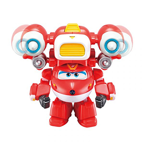 Super Wings Ігровий набір Super Wings Supercharge Articulated Action Vehicle Jett, Джет - lebebe-boutique - 4