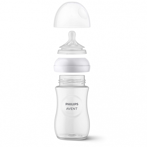 Philips Пляшечка Avent для годування Natural Природний Потік, 260 мл.1 шт. Жираф - lebebe-boutique - 6