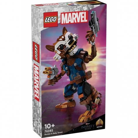 LEGO Конструктор Marvel Ракета й малюк Ґрут