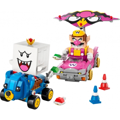 Конструктор LEGO Super Mario Mario Kart – Wario та King Boo - lebebe-boutique - 4