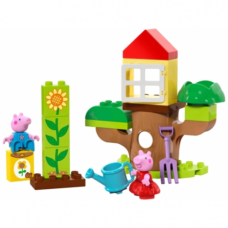 LEGO Конструктор DUPLO Peppa Pig Сад і будиночок на дереві Пеппи - lebebe-boutique - 3