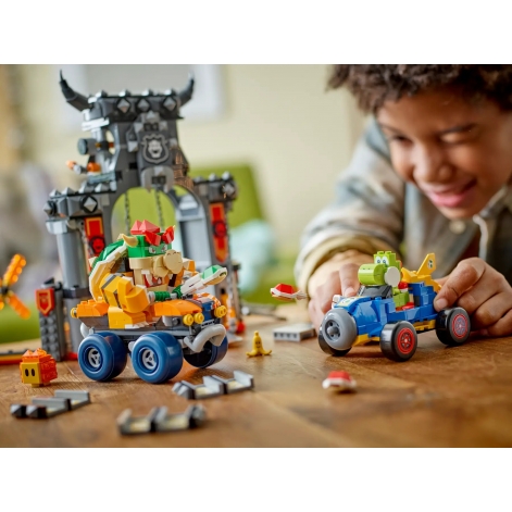 Конструктор LEGO Super Mario Mario Kart – Bowser та його замок - lebebe-boutique - 10