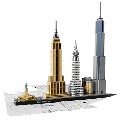 LEGO Конструктор Architecture Нью-Йорк 21028 - lebebe-boutique - 2