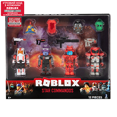 Roblox Ігрова колекційна фігурка Mix & Match Set Star Commandos W6 - lebebe-boutique - 2