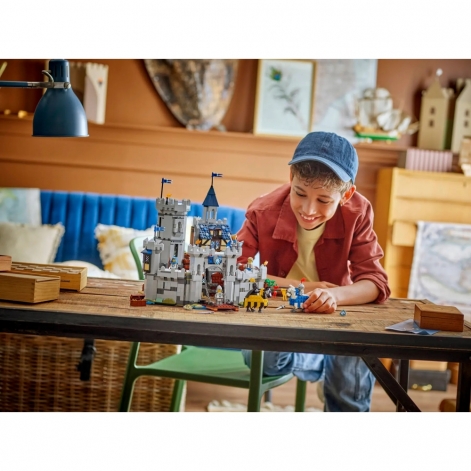 Конструктор LEGO Creator Середньовічний замок із лицарем на коні - lebebe-boutique - 11