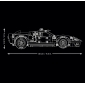 Конструктор LEGO Technic Автомобіль для перегонів Ford GT40 MKII 1966 року - lebebe-boutique - 10