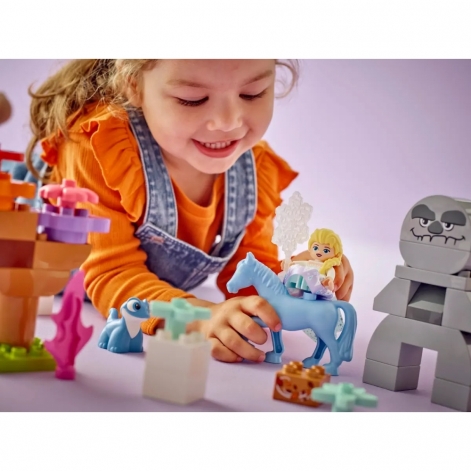 LEGO Конструктор DUPLO Disney Ельза й Бруні в Зачарованому лісі - lebebe-boutique - 7