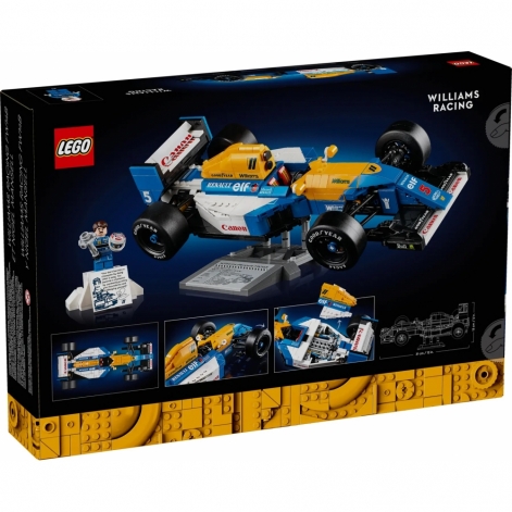 Конструктор LEGO Icons Williams Racing FW14B і Найджел Менселл - lebebe-boutique - 3