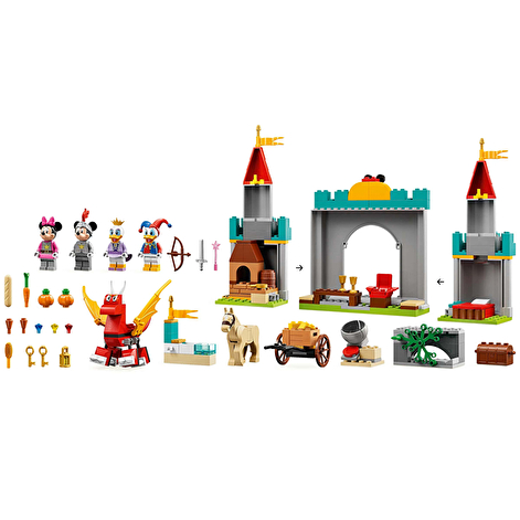 LEGO Конструктор Mickey and Friends Міккі та друзі — захисники замку - lebebe-boutique - 4