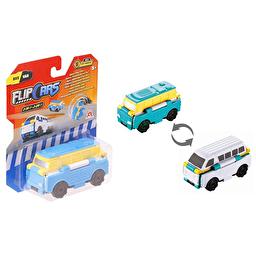 Flip Cars Машинка-трансформер 2 в 1 Автобус і Мікроавтобус