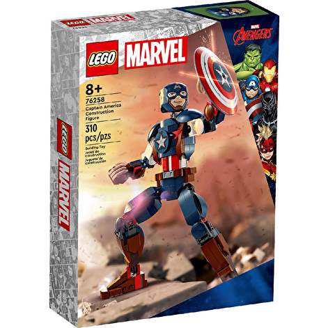 LEGO Конструктор Marvel Фігурка Капітана Америка для складання - lebebe-boutique - 5