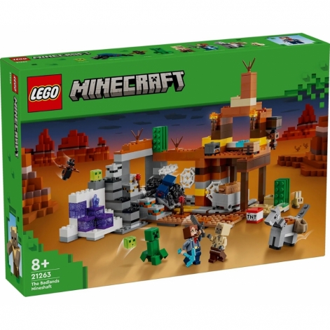 LEGO Конструктор Minecraft Покинута шахта у безплідних землях