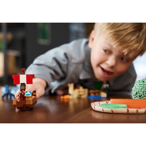 LEGO Конструктор Minecraft Подорож на піратському кораблі - lebebe-boutique - 10