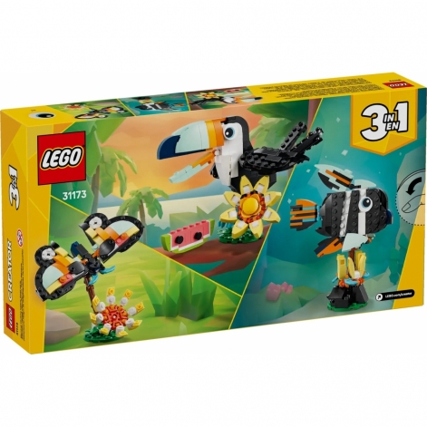 Конструктор LEGO Creator Дикі тварини: тропічний тукан - lebebe-boutique - 3