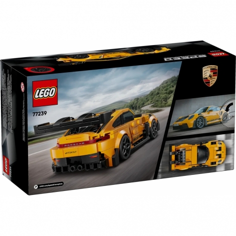 Конструктор LEGO Speed Champions Суперкар Porsche 911 GT3 RS - lebebe-boutique - 3