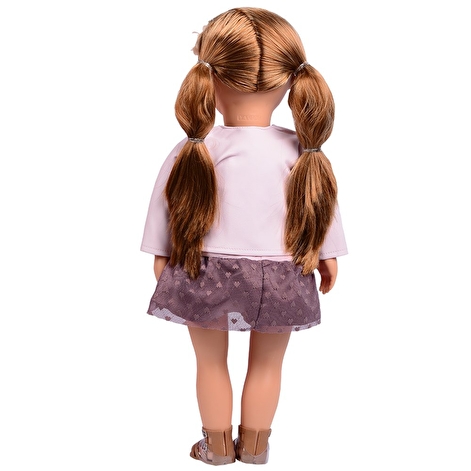 Лялька Our Generation Віена (46 см) в рожевій шкіряній куртці - lebebe-boutique - 2