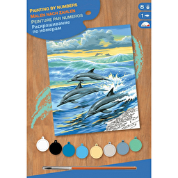 Картина за номерами Sequin Art Дельфіни