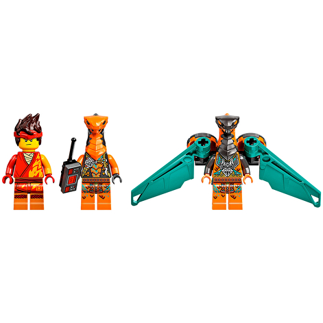 LEGO Конструктор Ninjago Вогненний дракон ЕВО Кая 71762 - lebebe-boutique - 3