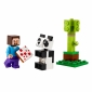 Конструктор LEGO recruitment Minecraft Стів і малюк-панда - lebebe-boutique - 3
