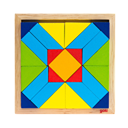 goki Пазл дерев'яний Світ форм-прямокутник
