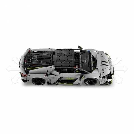 Конструктор LEGO Technic Суперкар Lamborghini Revuelto - lebebe-boutique - 9